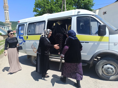 Информация мобильной бригады старшее 65 лет в с.Ленинаул 27.05.2022 г