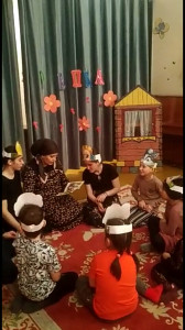 Театрализованное представление по сказке «Репка».