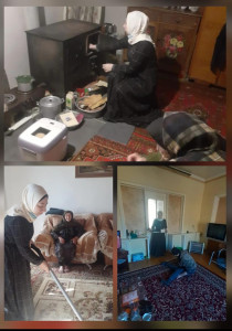 Социальный работник Магомедова З.М. за исполнением своих обязанностей