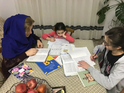 Индивидуальные занятия на дому с подопечными детьми.2