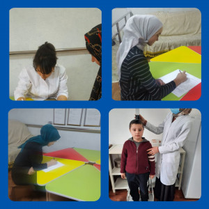 Прием детей.