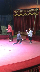 Посещение цирка-шапито