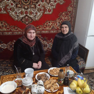 Посетила своих подопечных с целью поздравления с праздником Ураза байрам