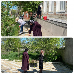 субботник в отделениях Центра !!!