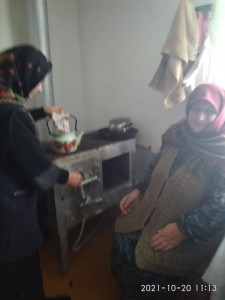 оказание социальных услуг подопечной