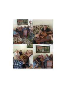 Досуговое мероприятие подопечных дома - интерната "Шахматный турнир"