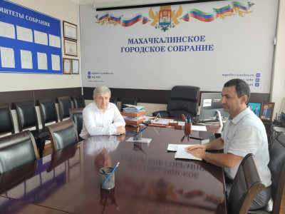 Встреча с первым заместителем Председателя городского Собрания.