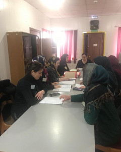 Совещание работников отделения социального обслуживания на дому граждан пожилого возраста и инвалидов.