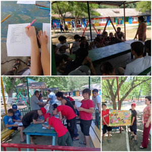 Специалисты Центра в летнем оздоровительном лагере «Планета».