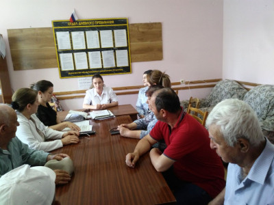 Информирование граждан о проводимой работе в ОДП граждан пожилого возраста и инвалидов.