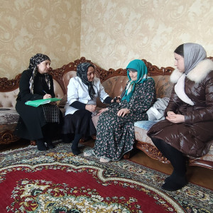 Мобильная бригада в с.Буртунай 24.03.2022 г