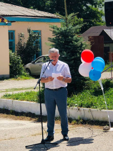 22 августа 2022г. в районе торжественно отметили День Государственного флага.