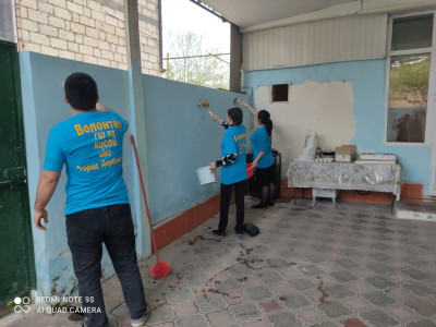 Помощь от волонтёров