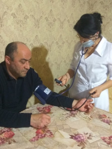 Патронаж семьи Курбановых, проживающей в с.Орта-Стал