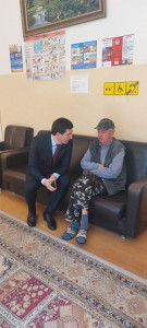 13 мая Дом-интернат "Дербент " посетил уполномоченный по правам человека в Республике Дагестан Алиев Джамал Расулович.