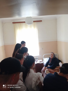 Ученики Гимназии номер 1 г.Дербента навестили сегодня наших подопечных.