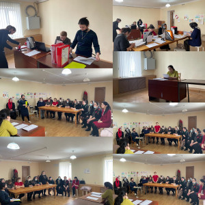 Совещание работников отделения семьи и детей с.Сергокала