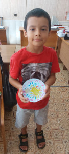 Занятие в технике папье - маше