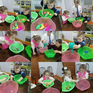 Игры с водой.