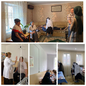 Мобильная бригада в рамках регионального проекта «Старшее поколение» и национального проекта «Демография»