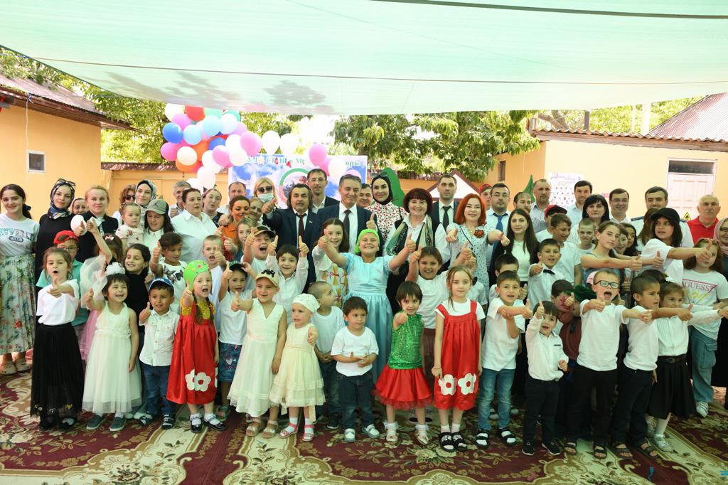 Абдурахман Махмудов принял участие в праздничном мероприятии ко Дню защиты детей.