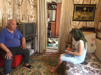 Патронажной обход в с.Терекли-Мектеб