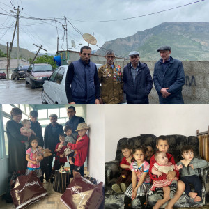 Навестили многодетную семью!