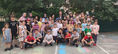 И вновь шоу мыльных пузыре в Центре