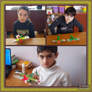 Занятие по конструированию из спичечного коробка и бумаги «Самолёт»