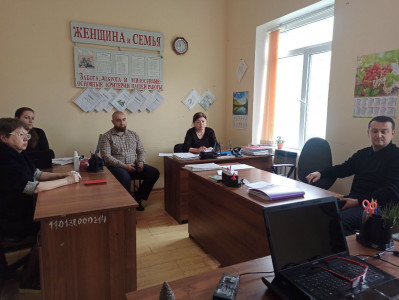 ГБУ РД КЦСОС и ГНТЖС совместно с представителем благотворительного фонда "Инсан"