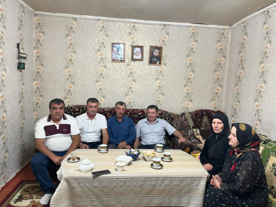 Посещение семей погибших военнослужащих на Украине