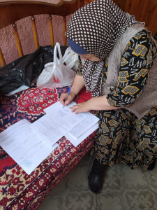 Ознакомление получателей социальных услуг с индивидуальной программой об оказании социальных услуг.