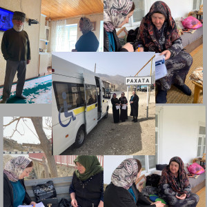 Мобильная бригада ГБУ РД КЦСОН в МО «Ботлихский район» с. Рахата