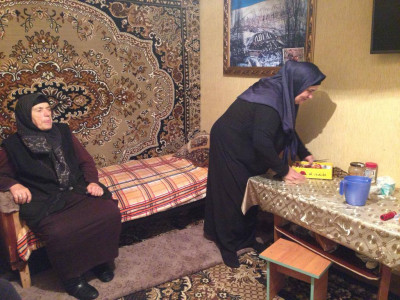 Посещение на дому подопечной