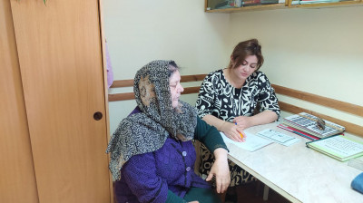 Постановка на учёт в ОДП граждан пожилого возраста и инвалидов Дженетовой Р.М.