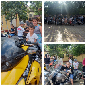 Посещение Центра байкерами