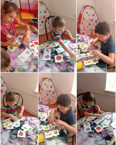 Занятие психолога.