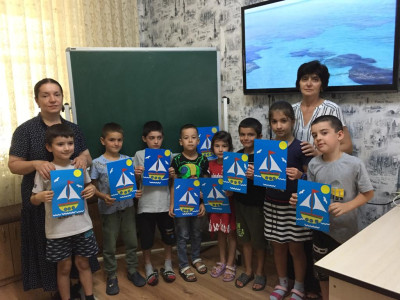 Занятие с детьми о Каспийском море