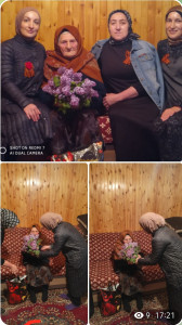 В гостях у вдовы ветерана ВОВ