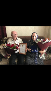 Семейная жизнь длиною в 58 лет. Семью Ойболатовых из Кизилюрта наградили медалью «За любовь и верность».