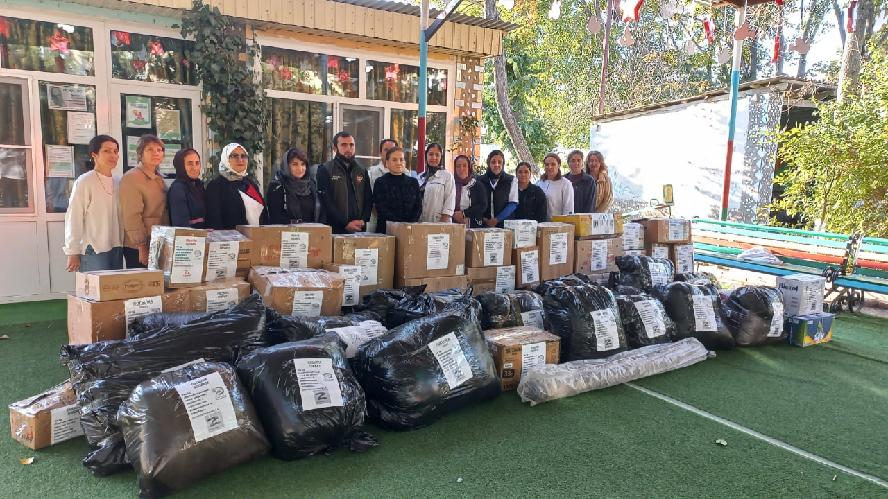 Пятая гуманитарная помощь: коллектив избербашского Реабилитационного центра поддержал военнослужащих СВО