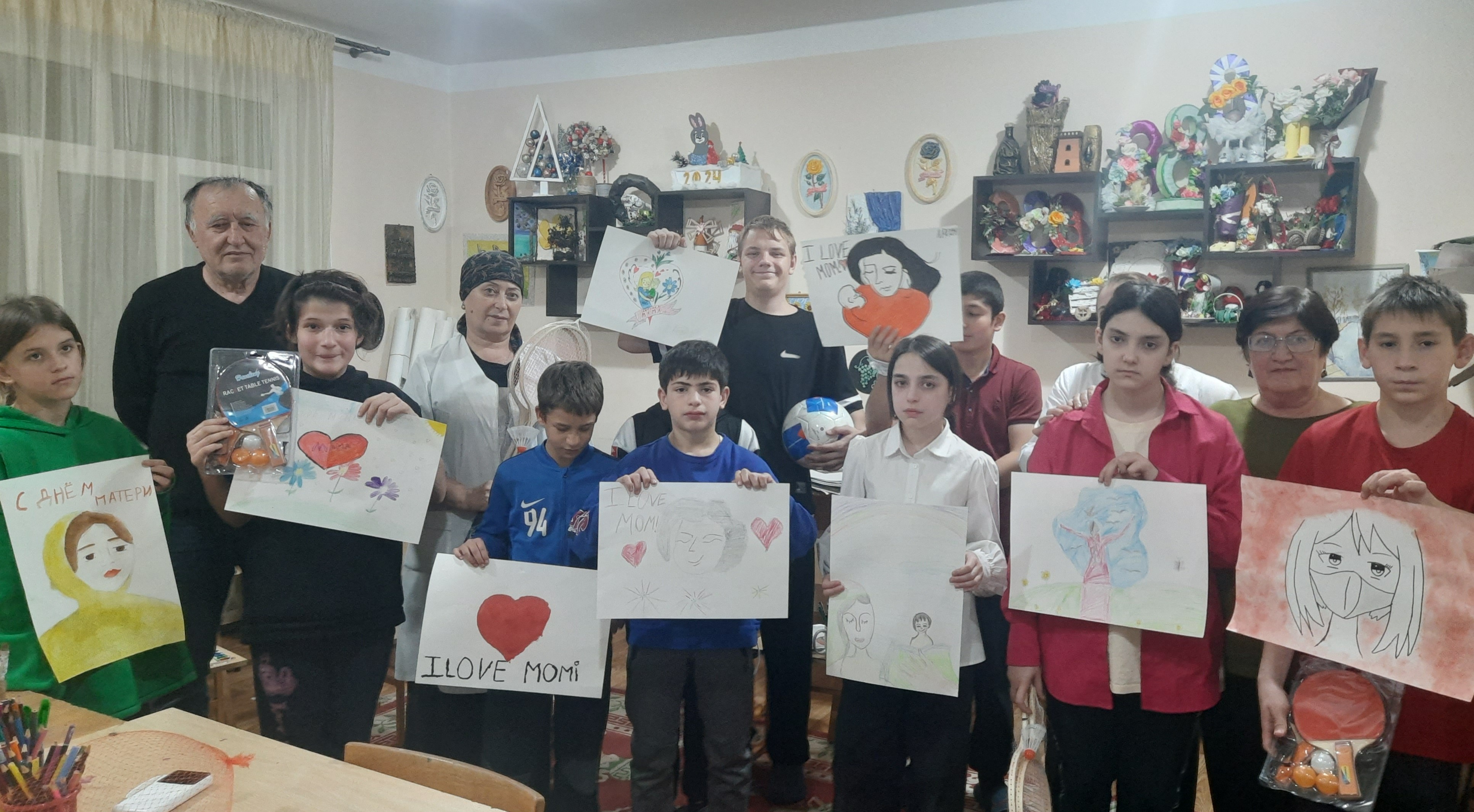 Подопечные Детского дома №7 г. Избербаша подготовили трогательные поздравления для мам