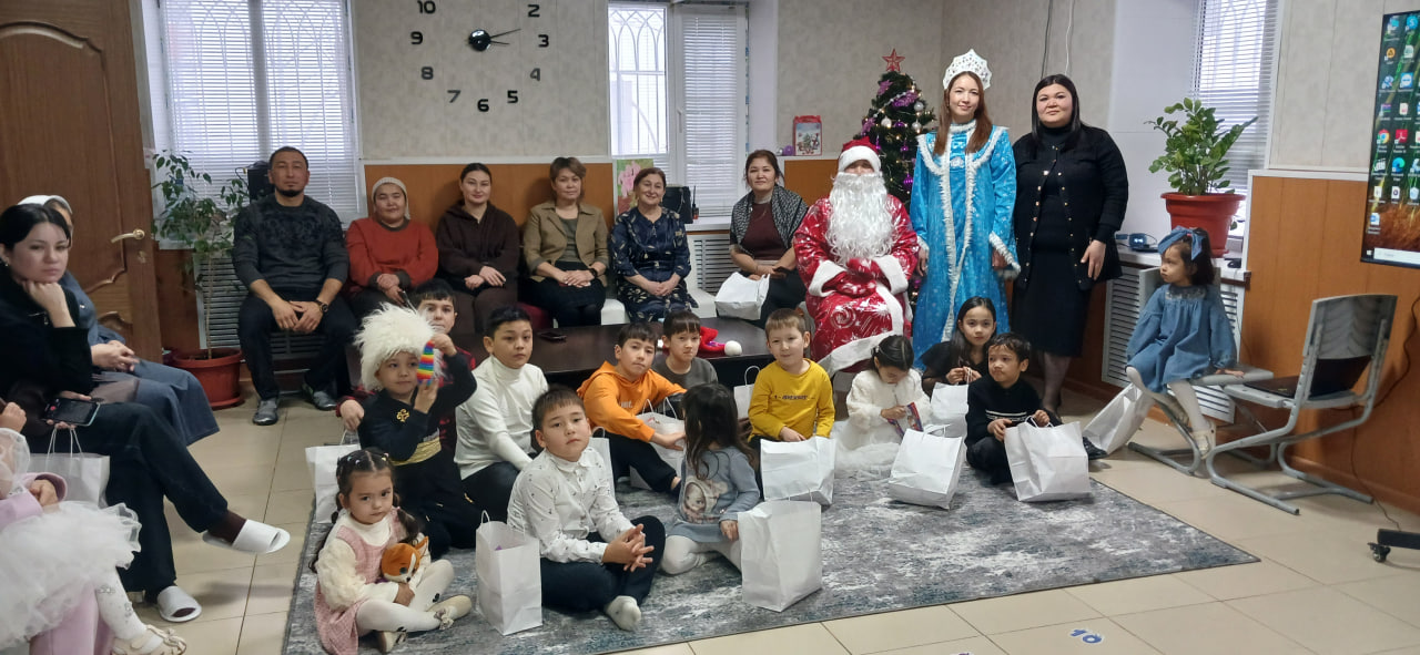 В центре, созданном на средства соцконтракта, прошел утренник для особенных детей