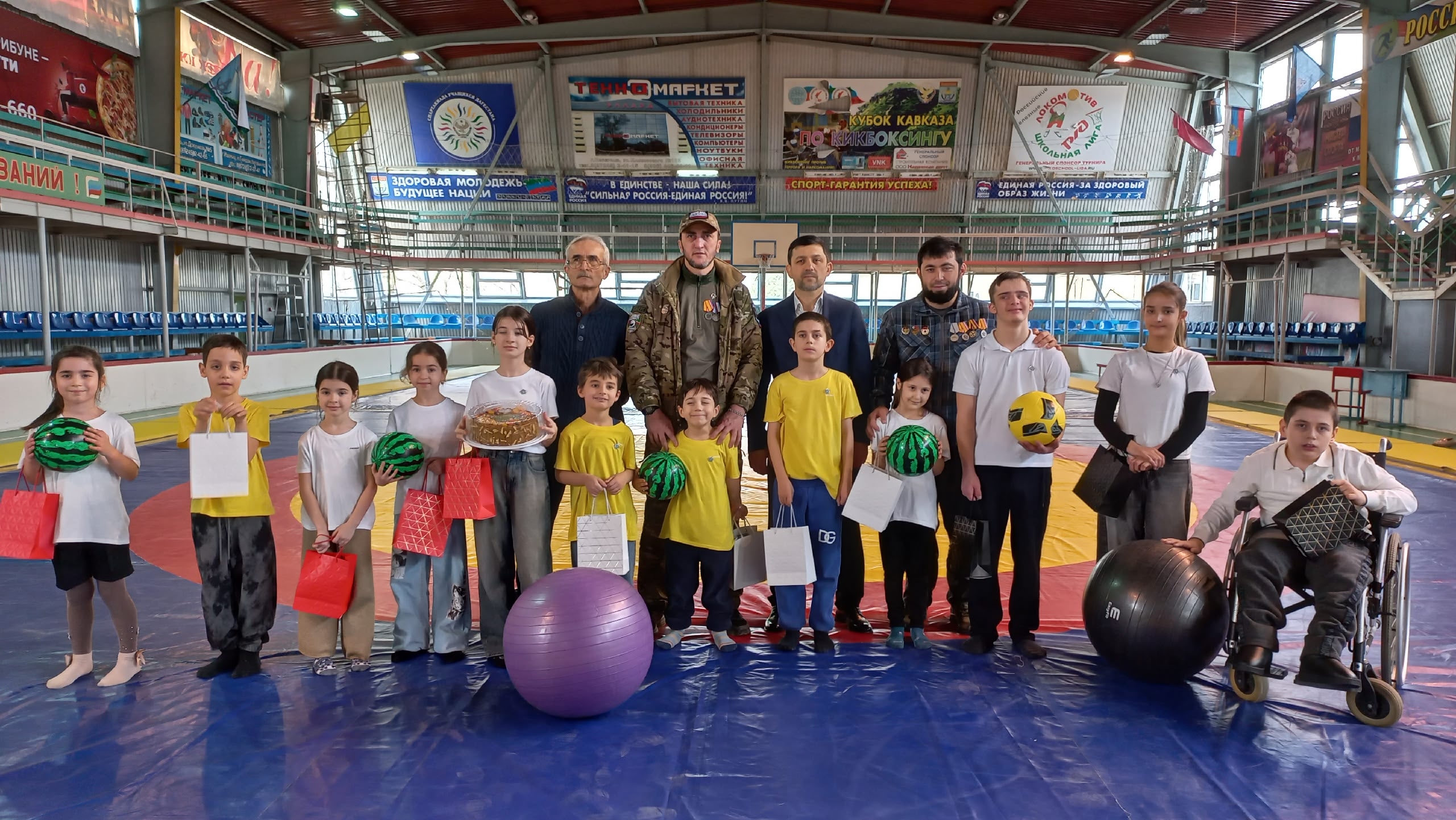 В Избербаше прошло патриотическое мероприятие для воспитанников Реабилитационного центра в честь Дня защитника Отечества