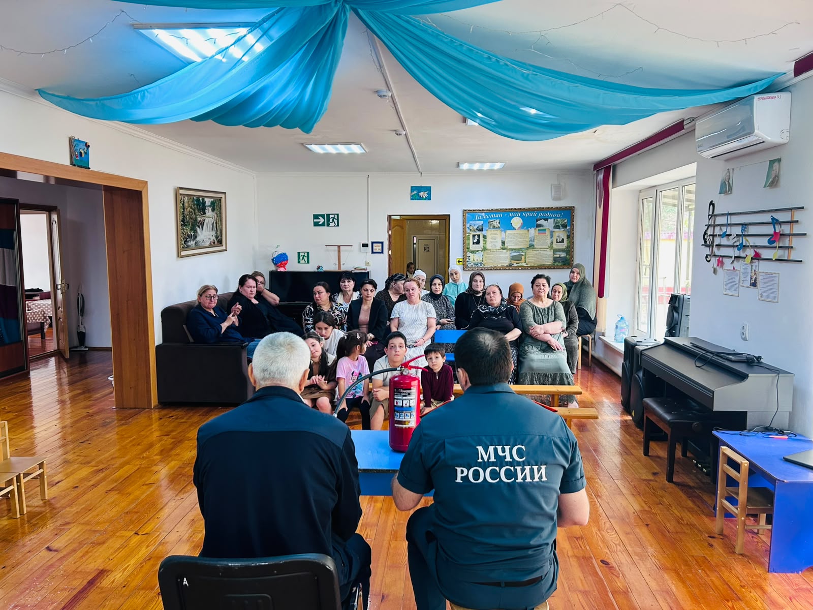 ПРОФИЛАКТИЧЕСКАЯ БЕСЕДА ПО ПОЖАРНОЙ БЕЗОПАСНОСТИ ПРОШЛА В СРЦН г. КИЗИЛЮРТ