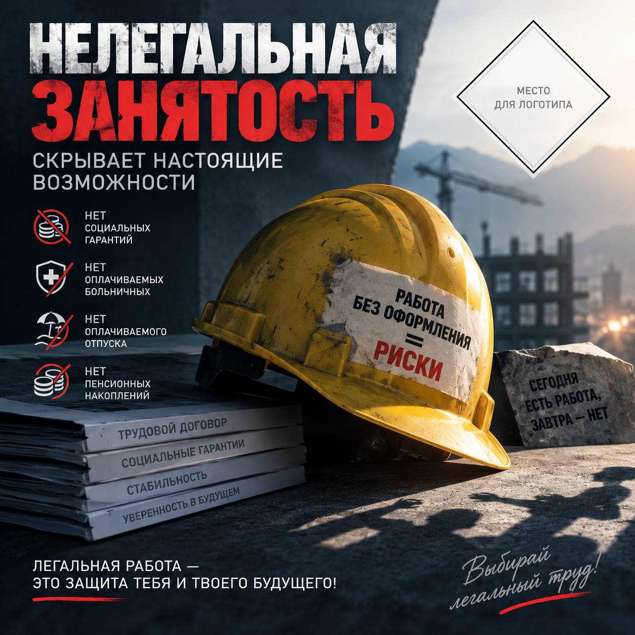 В 2026 году тема неформальной занятости остаётся актуальной: с одной стороны, она по-прежнему распространена, с другой — государство активно с ней борется