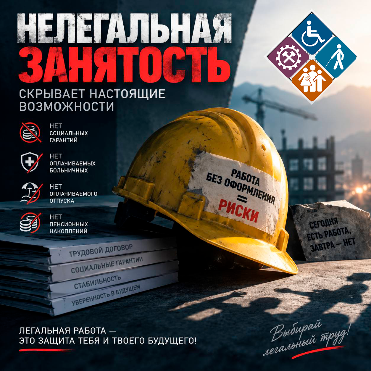 В 2026 году тема неформальной занятости остаётся актуальной: с одной стороны, она по-прежнему распространена, с другой — государство активно с ней борется