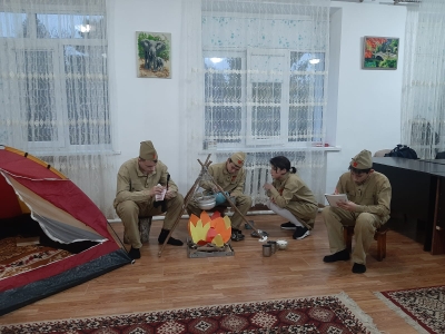 Воспитанникам Детского дома №7 г. Избербаша рассказали о содержащих мужество и непоколебимую веру в победу письмах фронтовиков в период Великой Отечественной войны