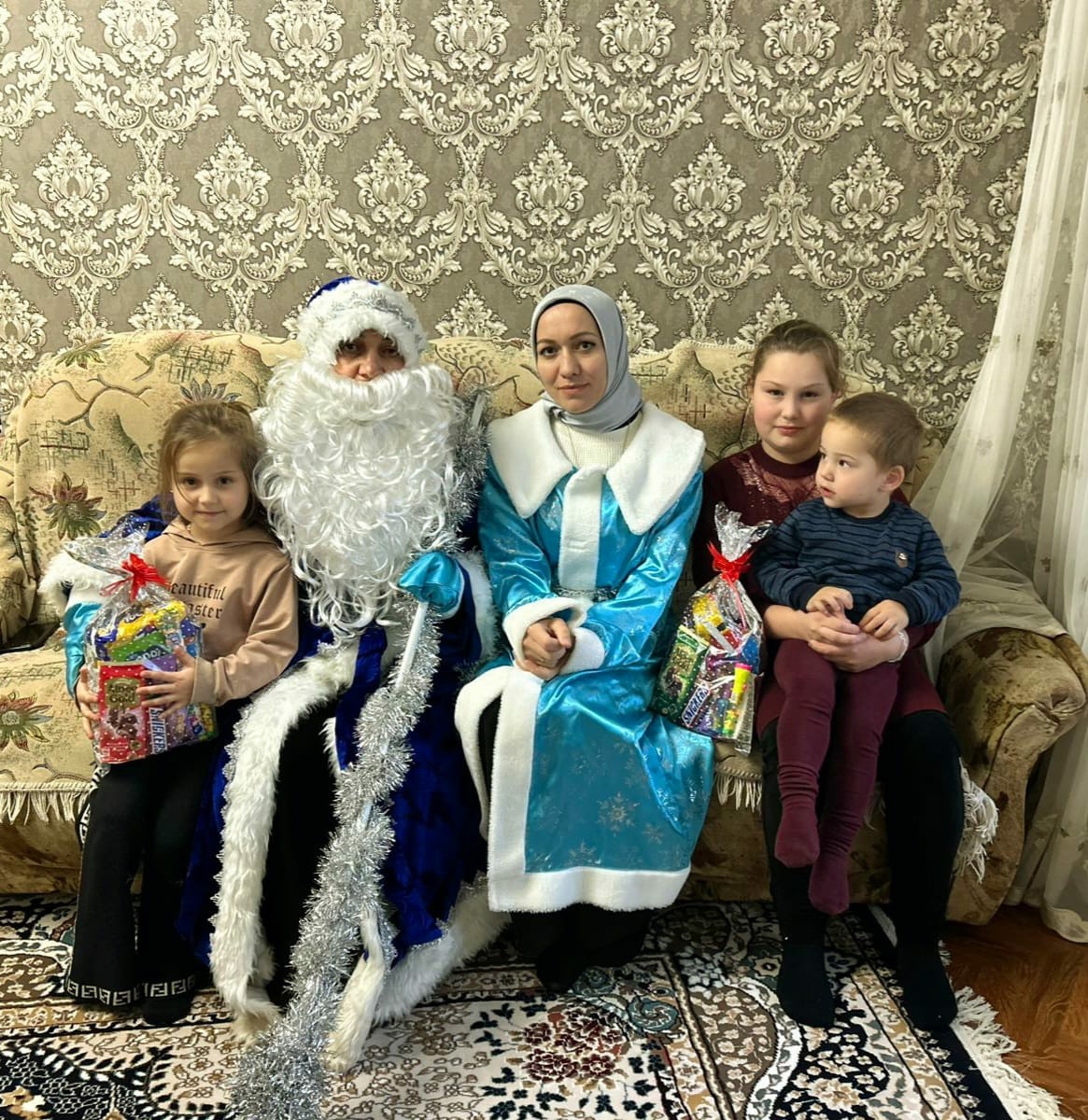 РЦДПОВ Ахтынского района организовал для своих подопечных праздничное мероприятие