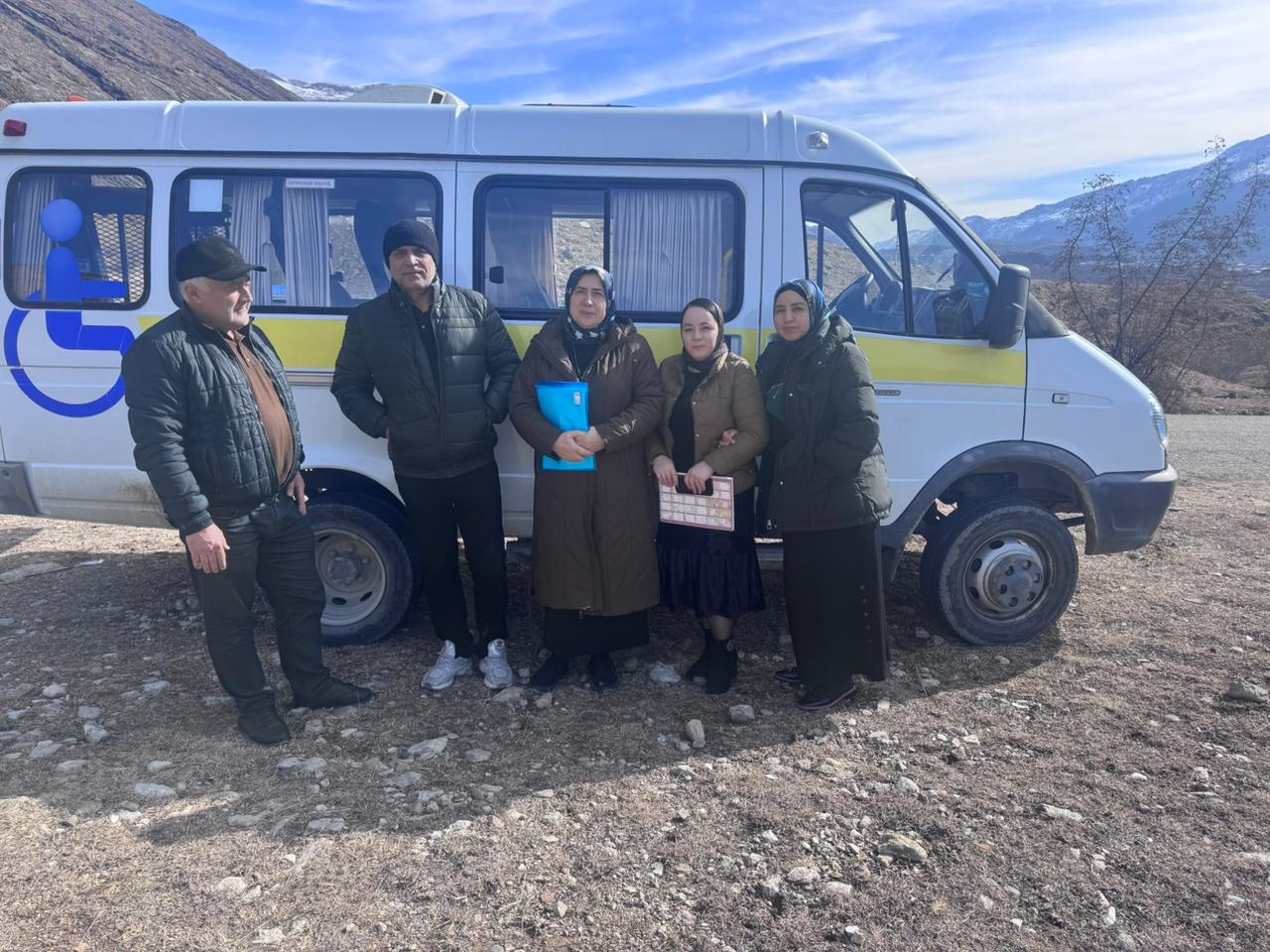 Мобильная бригада Гергебильского района: социальная помощь приходит в отдаленные села